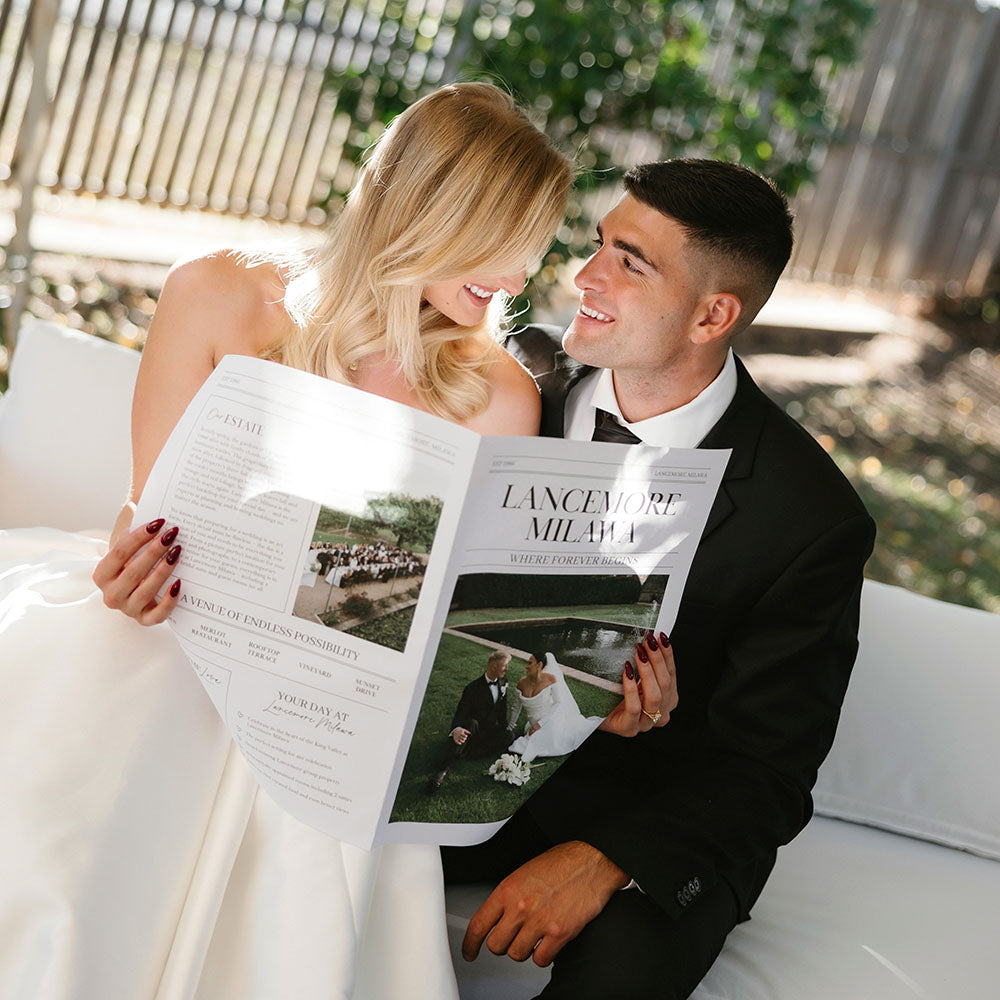 Custom Wedding Newspapers